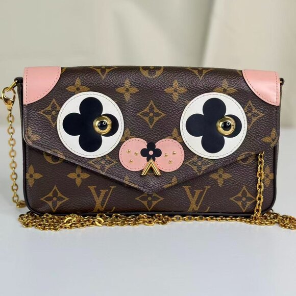 Louis Vuitton Monogram Canvas Limited Edition Felicie Shoulder Bag Crossbody - Picture 3 of 9